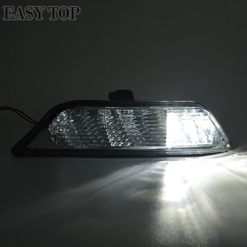 2 шт. светодиодный указатель поворота DRL с противотуманной фарой для Mustang 2015 2016 2017