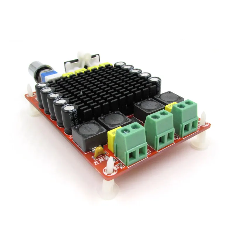 Плата цифрового усилителя UNISIAN TDA7498 Class D высокой мощности 2 0 каналов