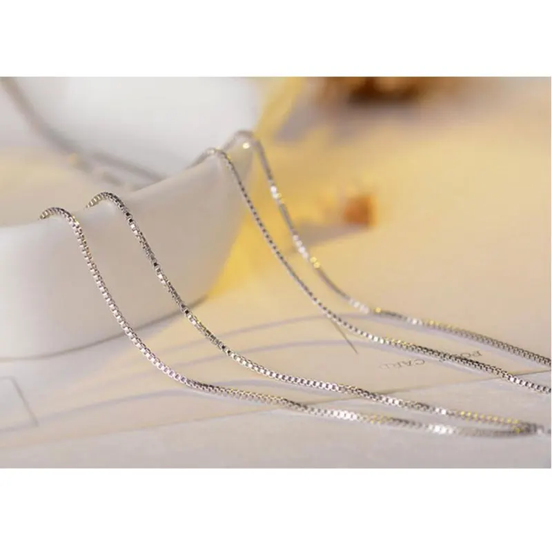 Женское Двухслойное ожерелье из серебра 925 пробы с подвеской в виде шара на удачу