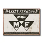 Ретро-постер Massey Ferguson, тракторы, Оловянная искусственная ферма, бар, бистро, магазин, Украшение стен, вывеска металлическая пластина 12*8 дюймов