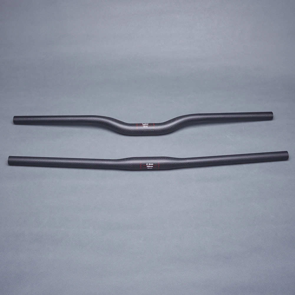 Велосипедные детали матовый руль из углеродного волокна 3K для горного