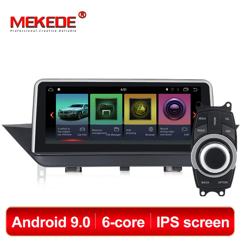 Автомобильный мультимедийный плеер 6 core 4 + 32G PX6 Android 9 автомобильный dvd gps навигация