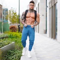 new muscle fitness brothers sports trousers mens autumn and winter running training squat slimming plus size pants