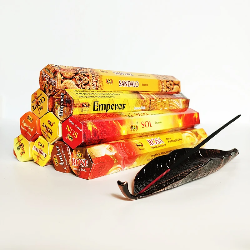 

Y 1 Box Incense Sticks Sandal White Sage Lavender Indian Flavor Incense Gold Sage Smudge Aromatherapy Scent Buddist Fragrance
