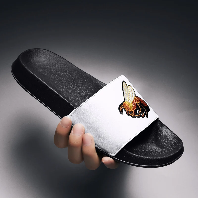 

Breathable Formal Shoes Men's Slippers Sandals Men Casual New 2021 High Quality Wear-resistant Sandy Beach Flip Flop Indoor