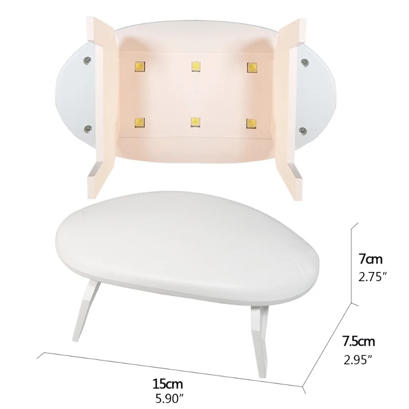 

Portable Mini LED Resin Curing Lamp USB Charge Jewerly Making Tool UV Dryer GEL Curing Lights