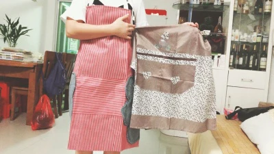 Новинка 2019 Модный женский многофункциональный кухонный фартук маслостойкий