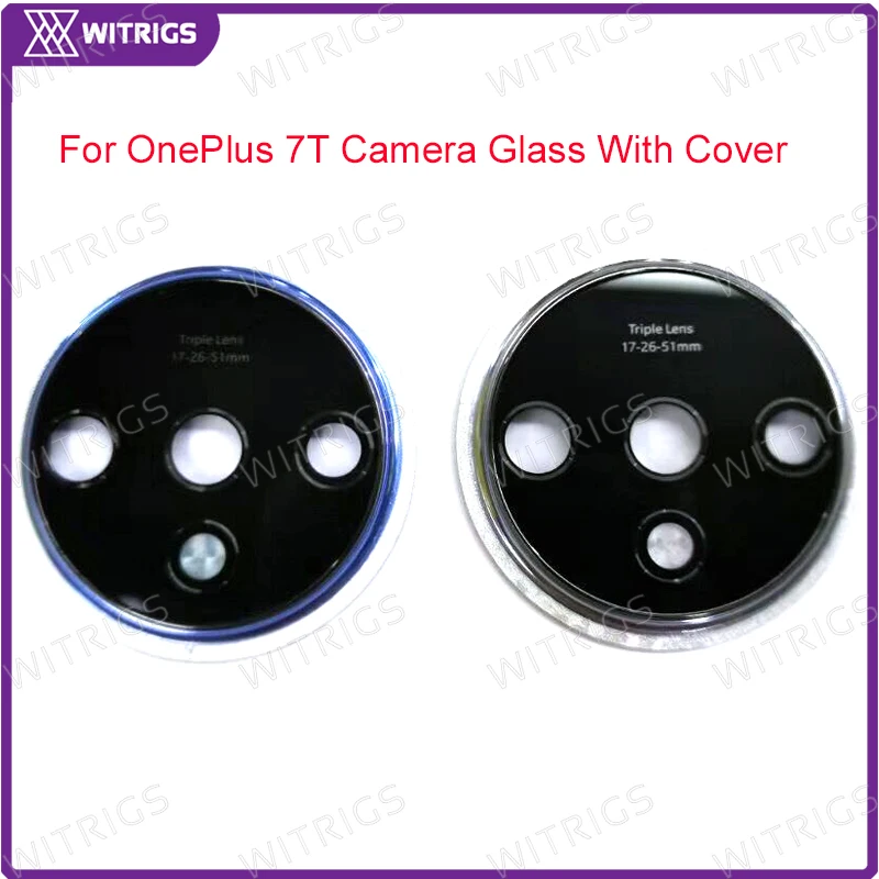 Witrigs задняя камера стеклянная крышка объектива для Oneplus 7T объектив стекло с