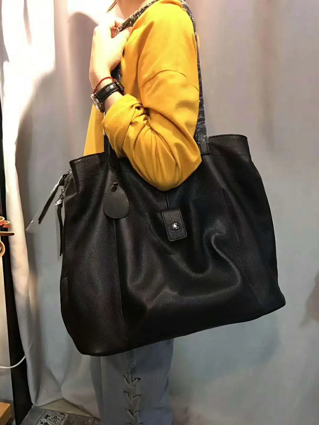 Повседневные большие сумки на плечо для женщин роскошная дизайнерская сумочка