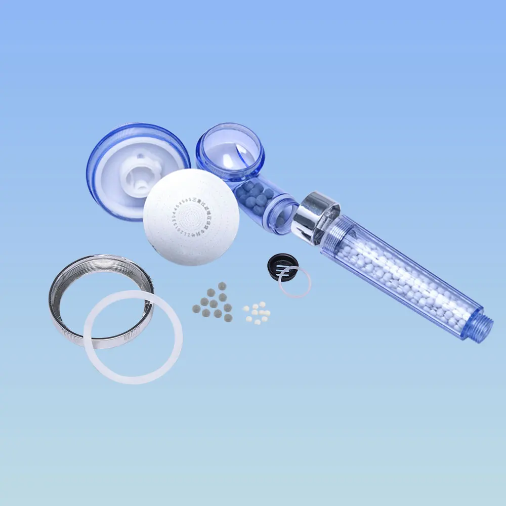 Насадка для душа с ионным фильтром съемная душевая лейка высокого давления 3