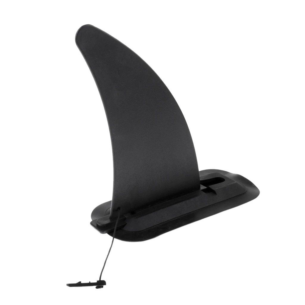 

MagiDeal High Quality 1Pc Kayak Skeg Tracking Fin Split Fin Mounting Points Watershed Board Canoe Boat Replacement Acce Black