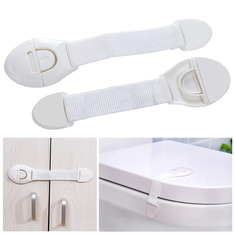 1/10/20 Pcs Baby Locks Multifunction Adhesive Safety Latches Door Infant Cupboard Cabinet Fridge Drawer Child White Hot | Мать и ребенок
