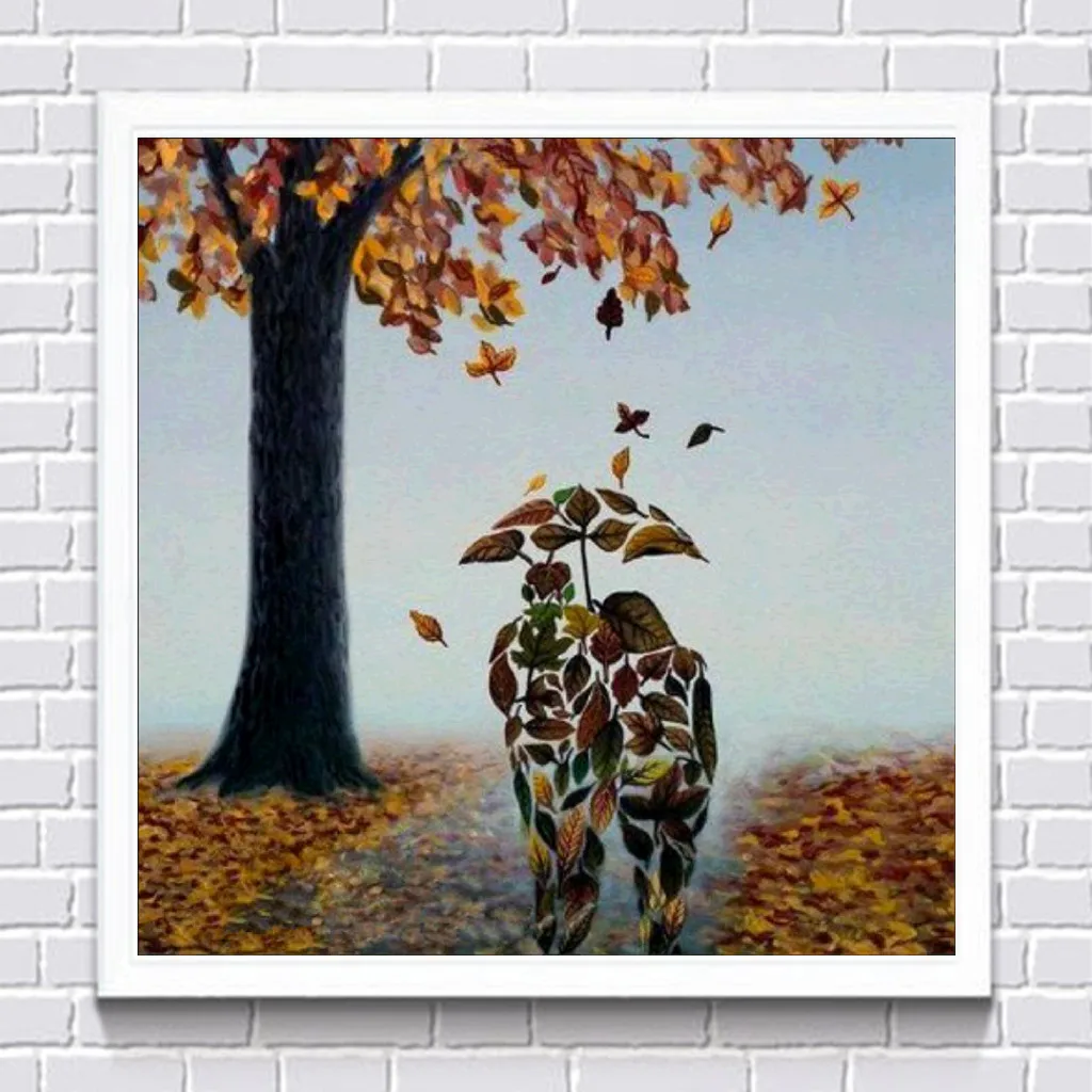 5D Сделай Сам полный алмазов картина Мультфильм Пейзаж Вышивка крестиком