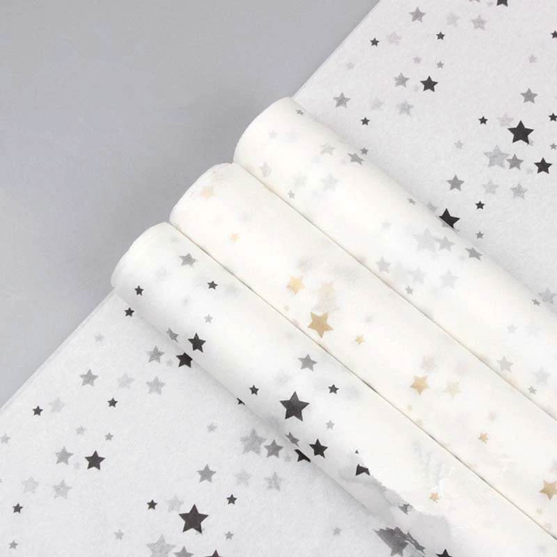 CSS 50 шт. прозрачная папиросная бумага для упаковки цветов подарочная упаковка