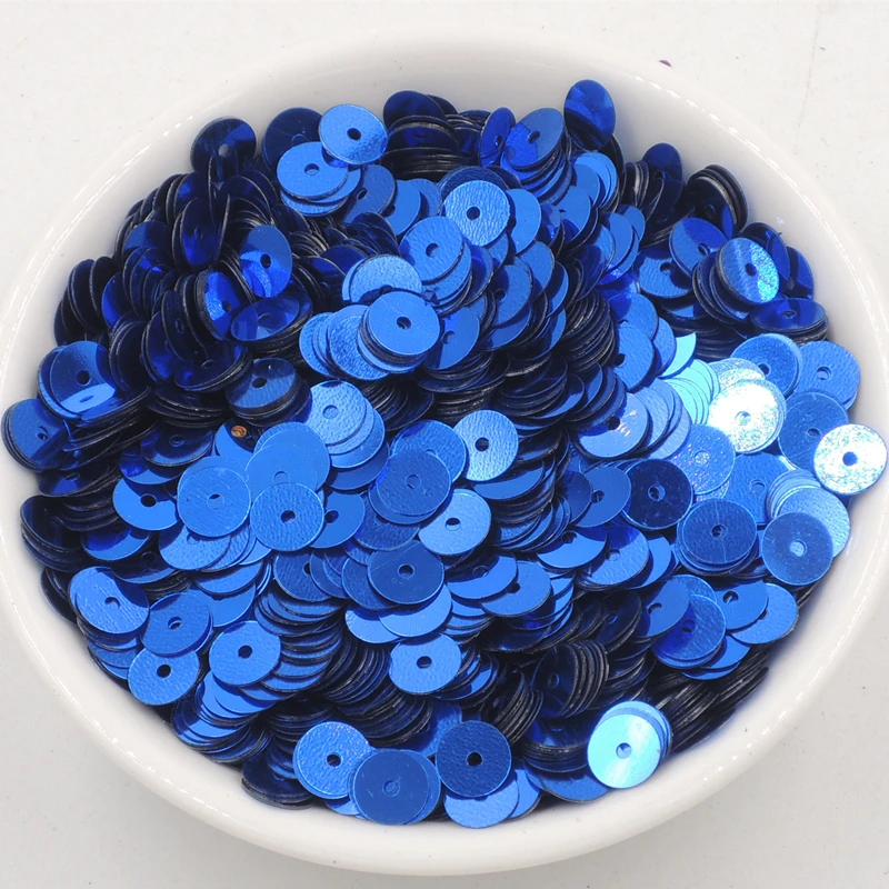 10 г 6 мм plana redonda PVC lentejuelas costura artesanal lentejuelas para Decoracion la boda Vestido zapato tapas DIY accesorio