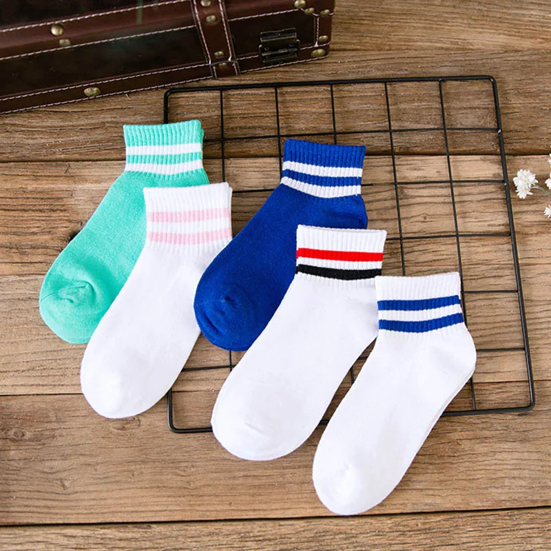 Корейские классические модные белые носки в стиле ретро для женщин и