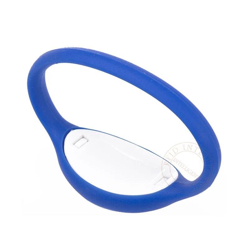 100Pcs/Lot Eco-friendly Waterproof 125KHz RFID Silicone Wristband Read Only TK4100 EM4100 ID Smart Bracelet for Swimming Pool |