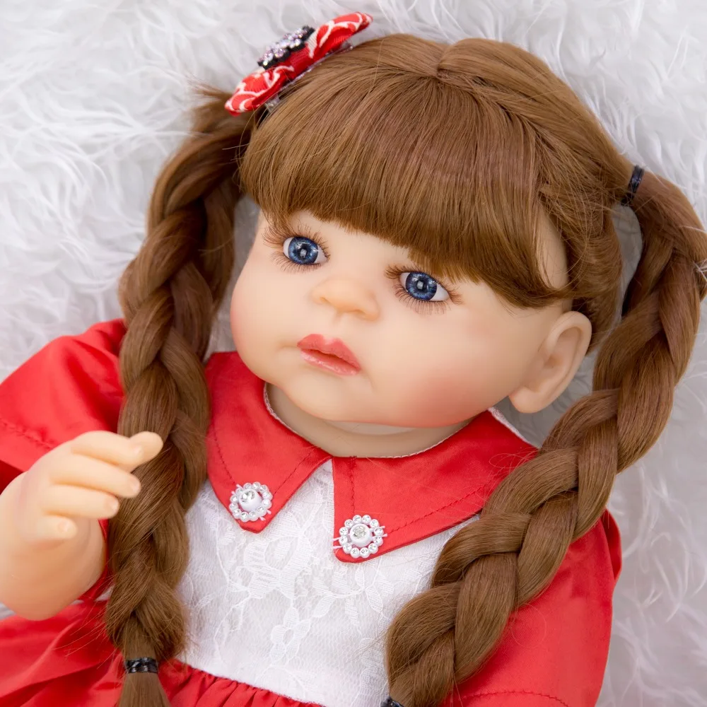Кукла реборн Мягкая силиконовая 55 см l.o.l. | Игрушки и хобби
