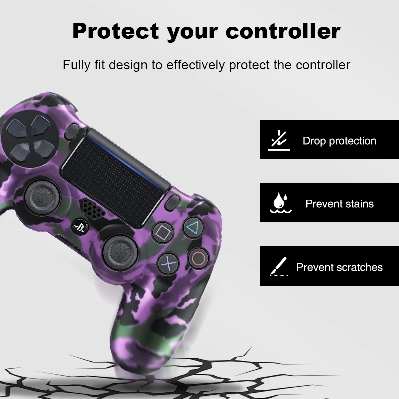 Защитный чехол-лягушка для SONY Playstation 4 PS4 с контроллером, мягкий силиконовый гелевый резиновый чехол для PS4 Pro Slim Gamepad
