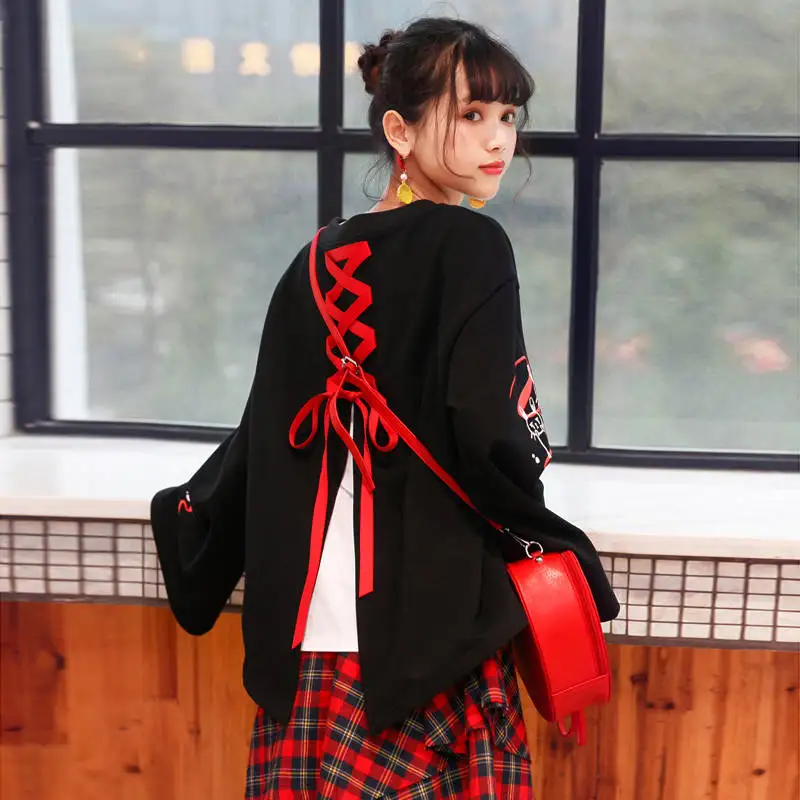 Детская короткая футболка с героями из японского очаровательные кофты капюшоном