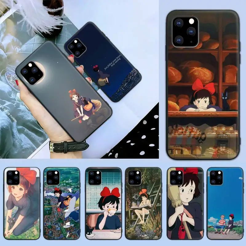 

Kiki Delivery Service Phone Case Phone Case For iPhone 6 7 8 Plus 11 12 ProMax X XR XS SE Max Back Cover