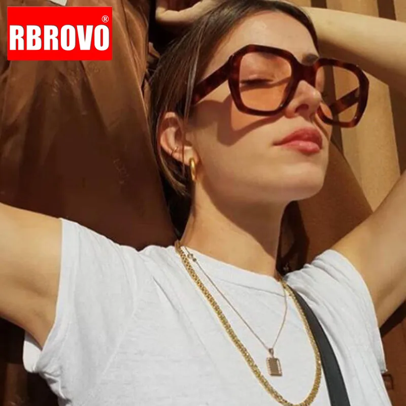 RBROVO Винтажные Солнцезащитные очки для женщин/мужчин путешествий роскошные