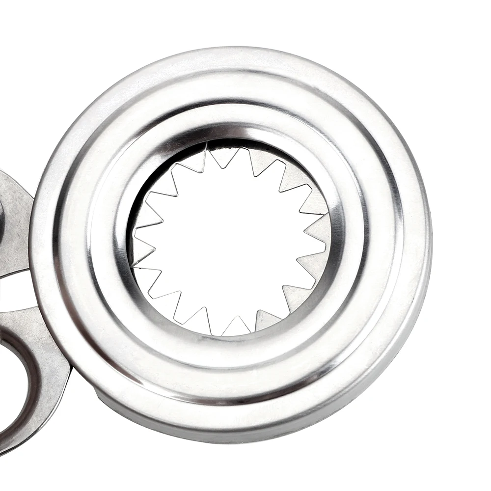 

Egg Slicers Kitchen Household Tool Stainless Steel Boiled Egg Shell Topper Cutter Snipper Egg Cutter Shell Opener