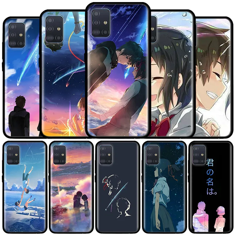

Anime Your Name Case for Samsung Galaxy A51 M31 A71 A21s A91 A41 A31 A11 Soft Phone Fundas Capas A02s M30s M51 M21 F41 Coque