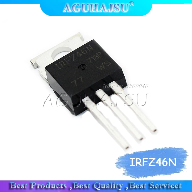 10 шт. IRFZ46N TO 220 IRFZ46 TO220 IRFZ46NPBF|shipping free| |