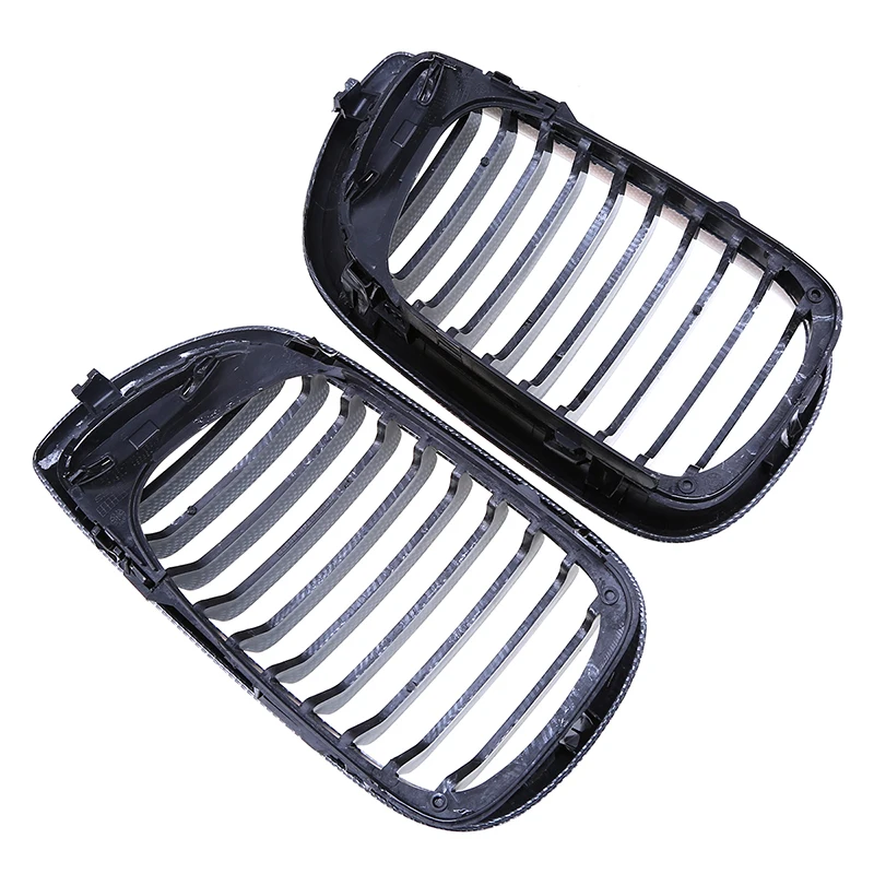 Grills posbay для BMW 3 Series E46 325i/325xi/330d Sedan 2001 2005 Facelift углеродное волокно|grill for bmw|kidney grillfront
