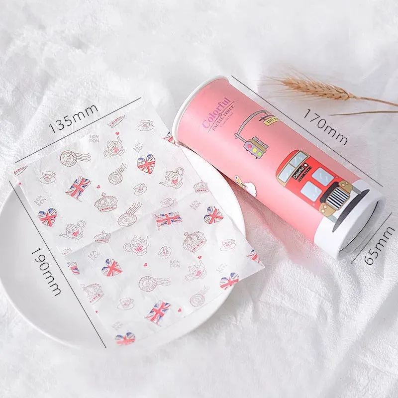 1 шт. одноразовое бумажное полотенце с мультяшным принтом | Дом и сад