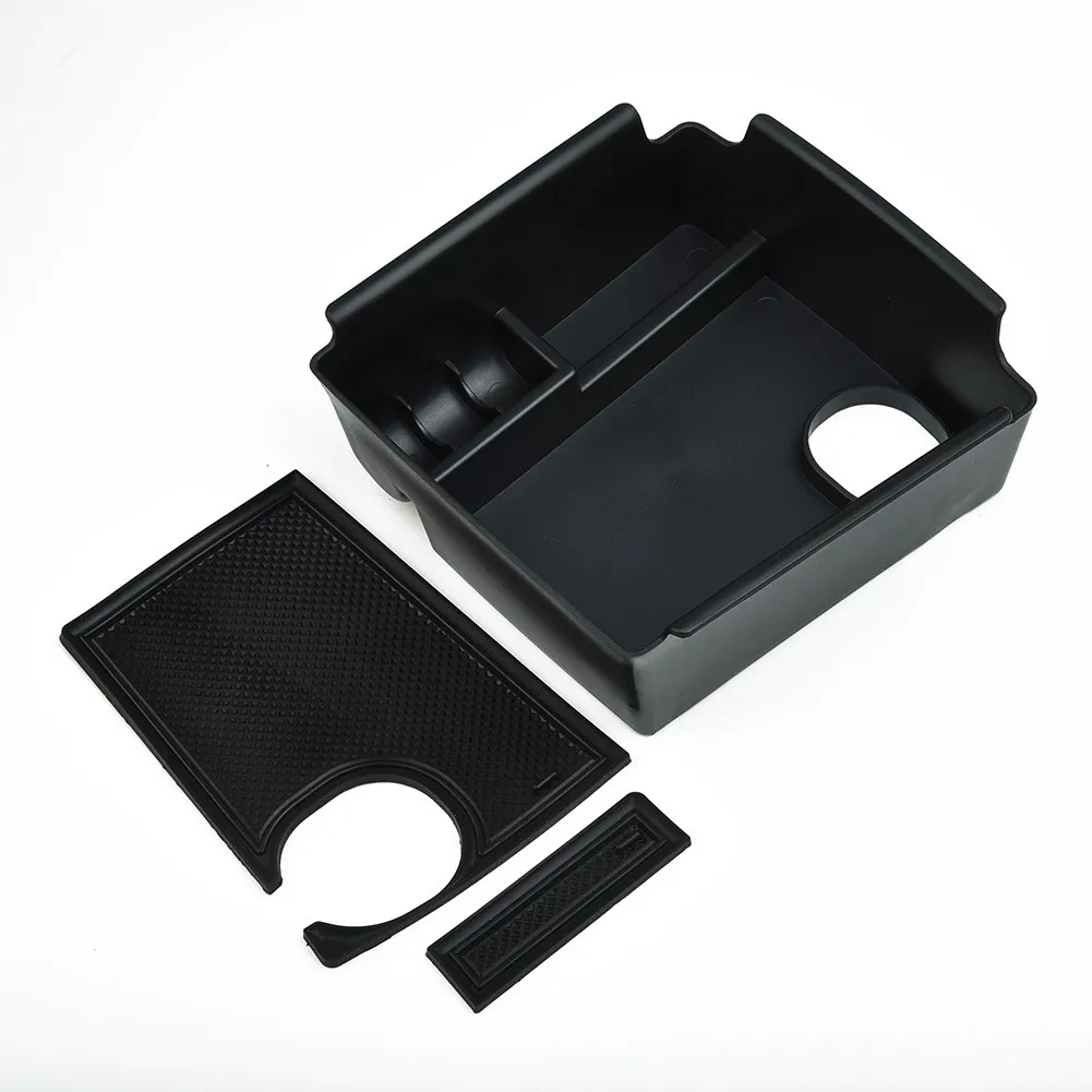 

New Car Armrest Box For Kia Niro EV 2019 Center Console Storage Organizer Tray Box Plastic Interior Accessories Storage Boxes
