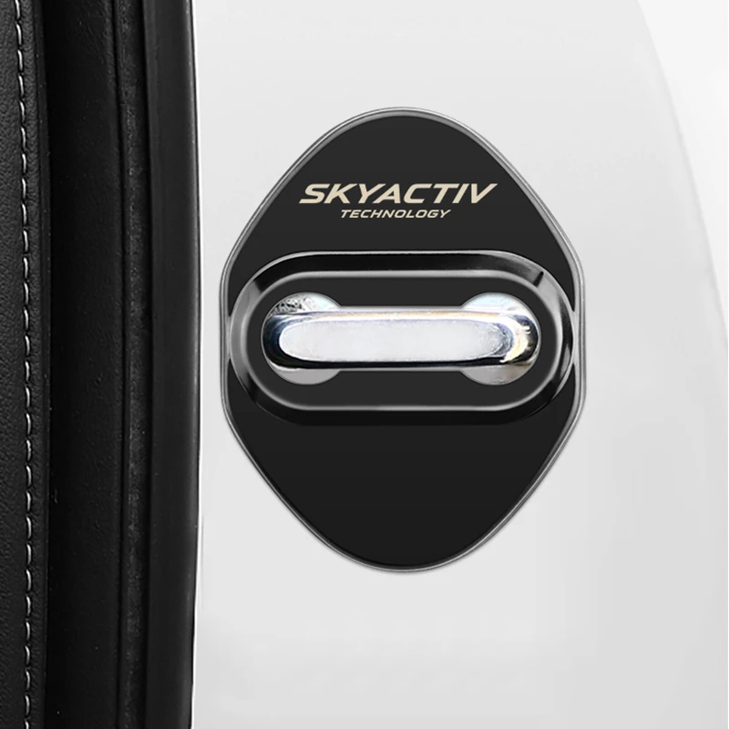 Защитный чехол для автомобильного замка двери Mazda 2 3 6 DJ BM BP GJ CX3 CX-5 CX5 CX 5 CX7 CX9 MX5 2014 -