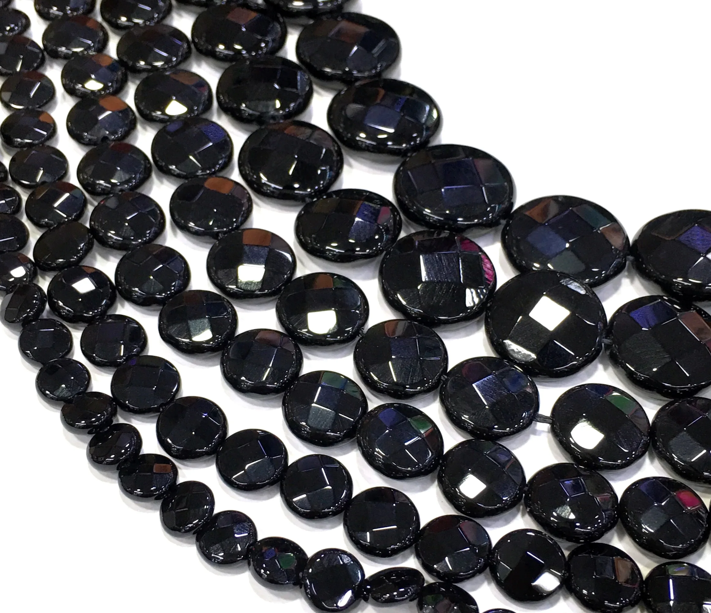 Натуральный черный оникс сердце свободные бусины исцеляющая энергия камень DIY