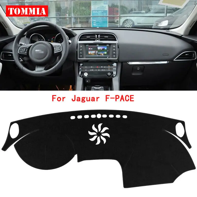 

For Jaguar F-PACE Car Dashboard Cover Non slip Dash Mat Sun Shade Carpet Pad