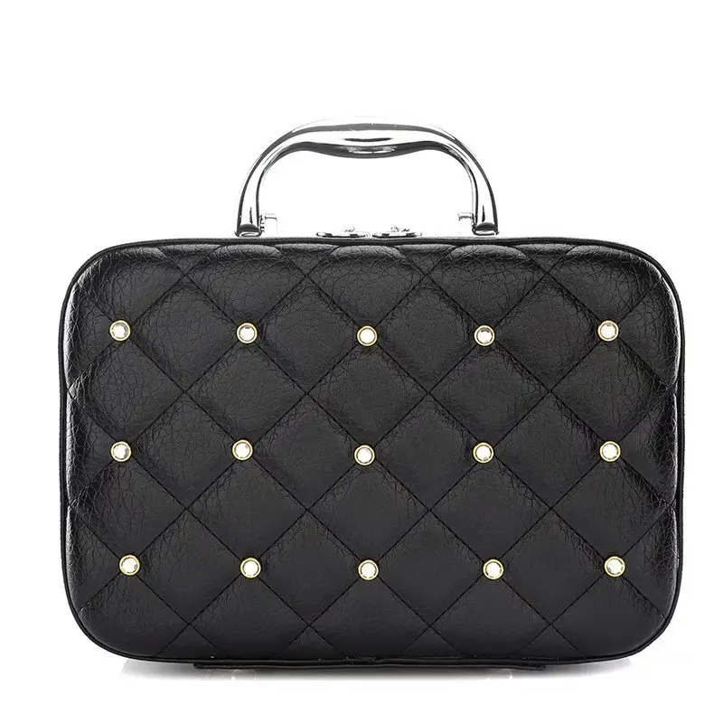 

Organizer For Cosmetics Travel PU Makeup Bag Cajas Organizadoras Neceser Trousse De Toilette Maquillage Kosmetyczka Necessaire