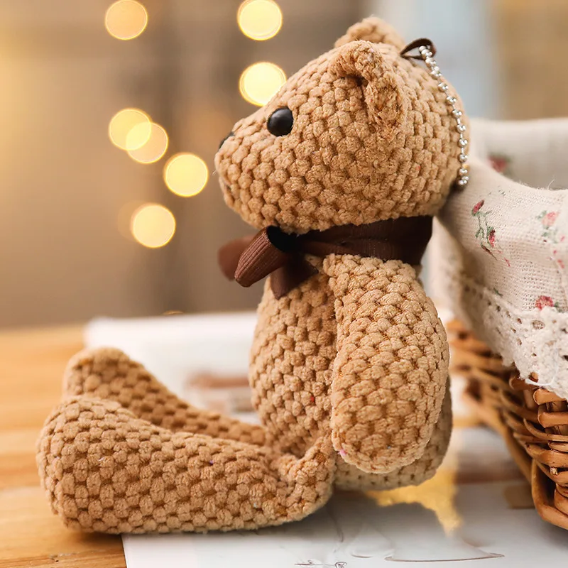 Подвеска для сумки с цепочкой и бусинами 16 см | Украшения аксессуары