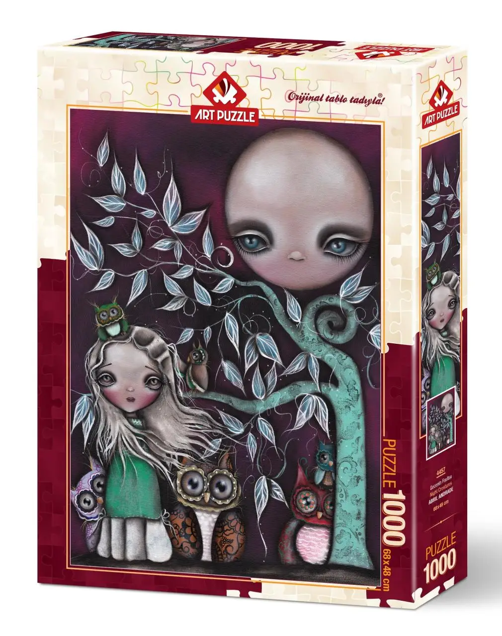 

Художественный пазл Ночная игра 1000 кусок головоломки