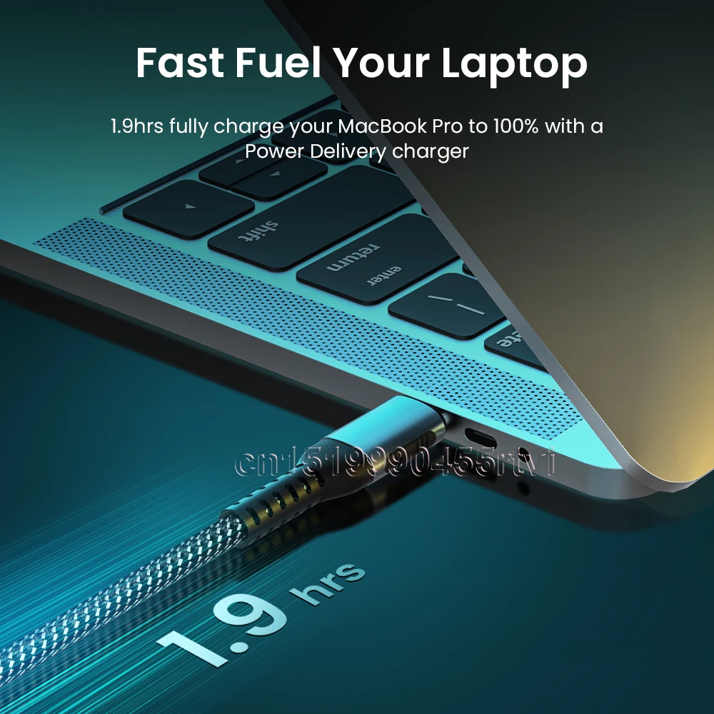 5A USB C TO USB C Data Cable Type C PD 100W For Samsung S 20 10 Note10 Note9 Fast Charging USB C For Redmi mi 11 HUAWEI P40 P30