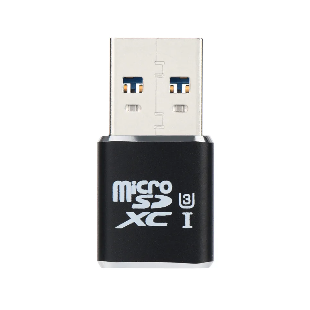 Карты USB считыватель карт памяти к 3 0 мини-считыватель карт/MICRO SD/SDXC алюминиевый TF