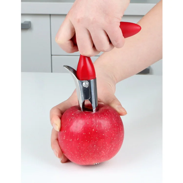 1 шт. нож для яблок из нержавеющей стали нарезки фруктов многофункциональный