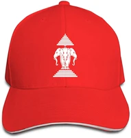 laos three headed elephant unisex hats trucker hats dad baseball hats driver cap