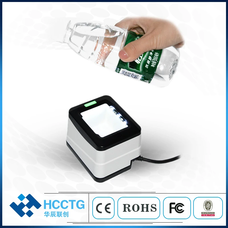 Мобильная коробка для оплаты 2D считыватель штрих кодов Rs232 / Usb сканер Qr кода Ali