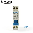 Автоматический выключатель, DMWD DPN mini DZ30-32, 1P + N, 32 А, 220 В, 230 В, 50 Гц, 60 Гц