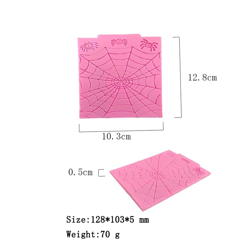 Пауки на Хэллоуин meiжум паук паука сахар ремесло торты конфета форма инструменты