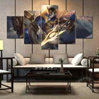 Картина на стену Лига Легенд, восходящая из пастеонов, престижная серия, постер для видеоигр, Картина на холсте, домашний декор, модный подарок