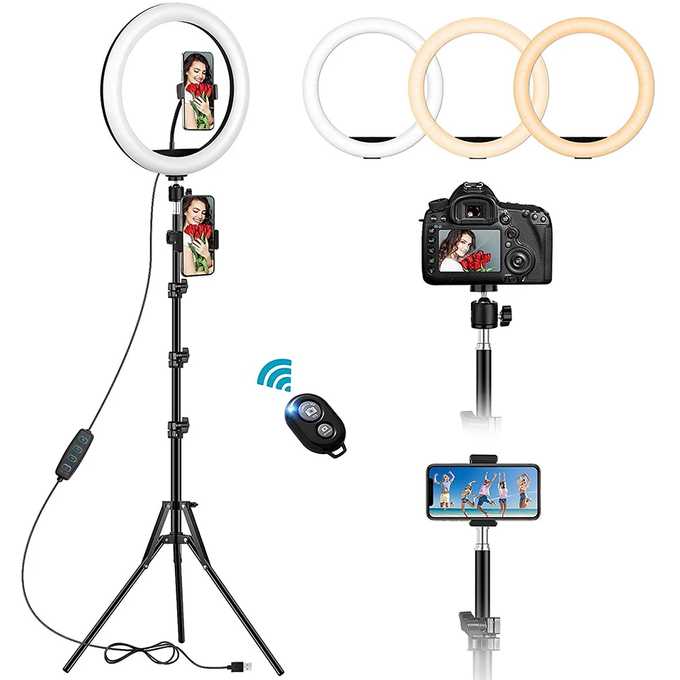 160 см штатив Трипод стойка для мобильного телефона держатель селфи потоковой