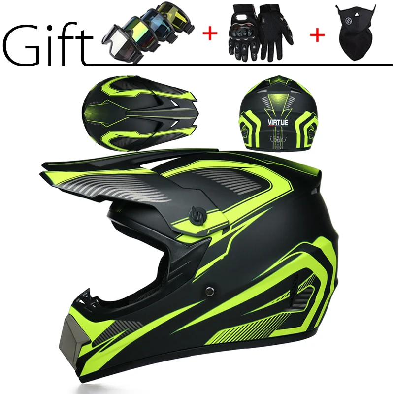 

Professional Racing men women Motocross Casque Hors Route Casque Moto Capacete Moto Casco Off-road Cartoon Motorcycle Helmet