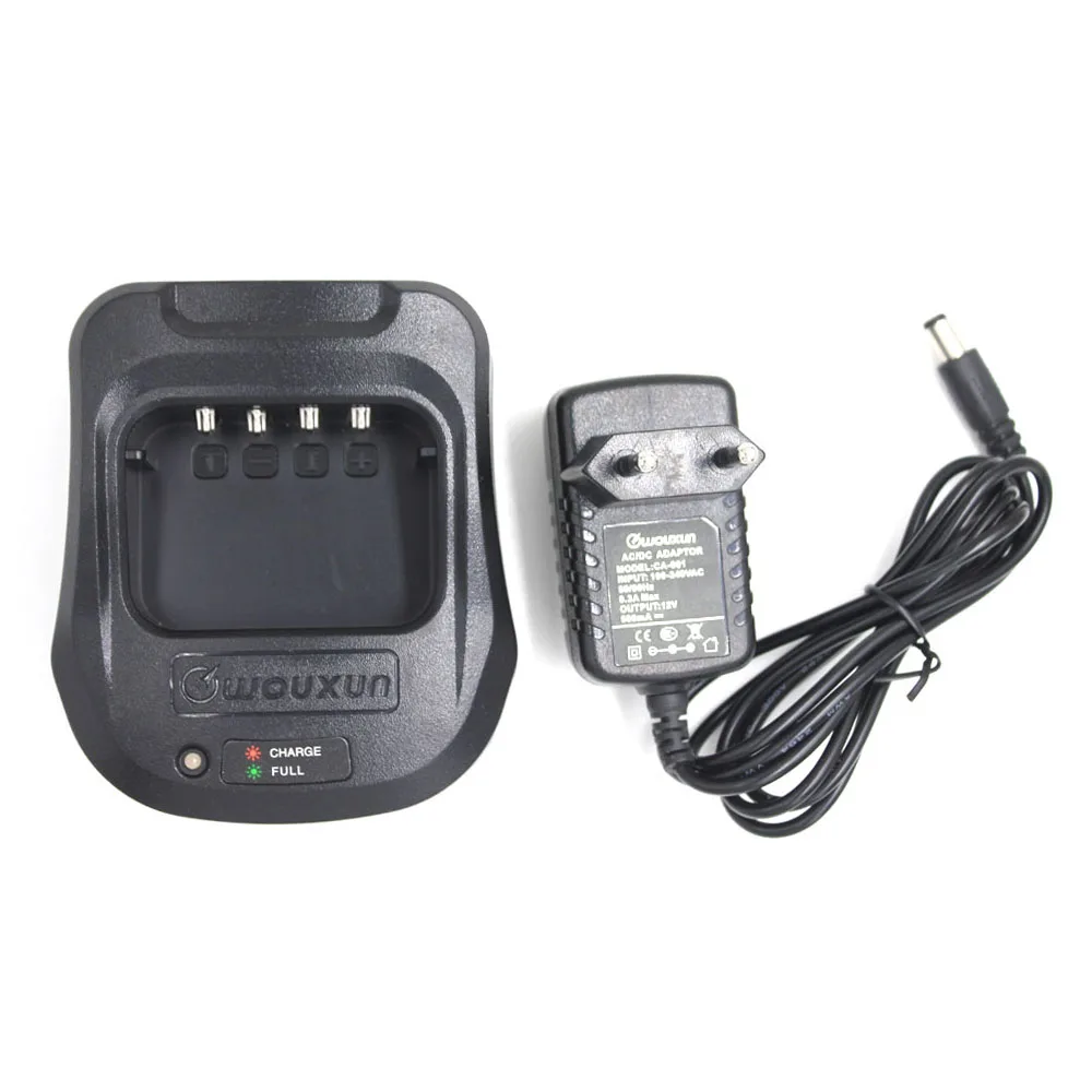 AC100-240V Desktop AC Battery Charger for Wouxun Walkie Talkie KG-UV889 KG-UV8D KG-819 KG-816