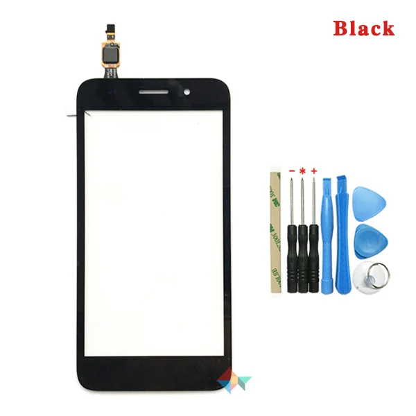 Black With Tool Высокое Качество 5," для huawei Y3 CRO-U00 CRO-L02 CRO-L22/Y5 lite Сенсорный экран дигитайзер передней Стекло объектив Сенсор Панель - Цвет: Black With Tool